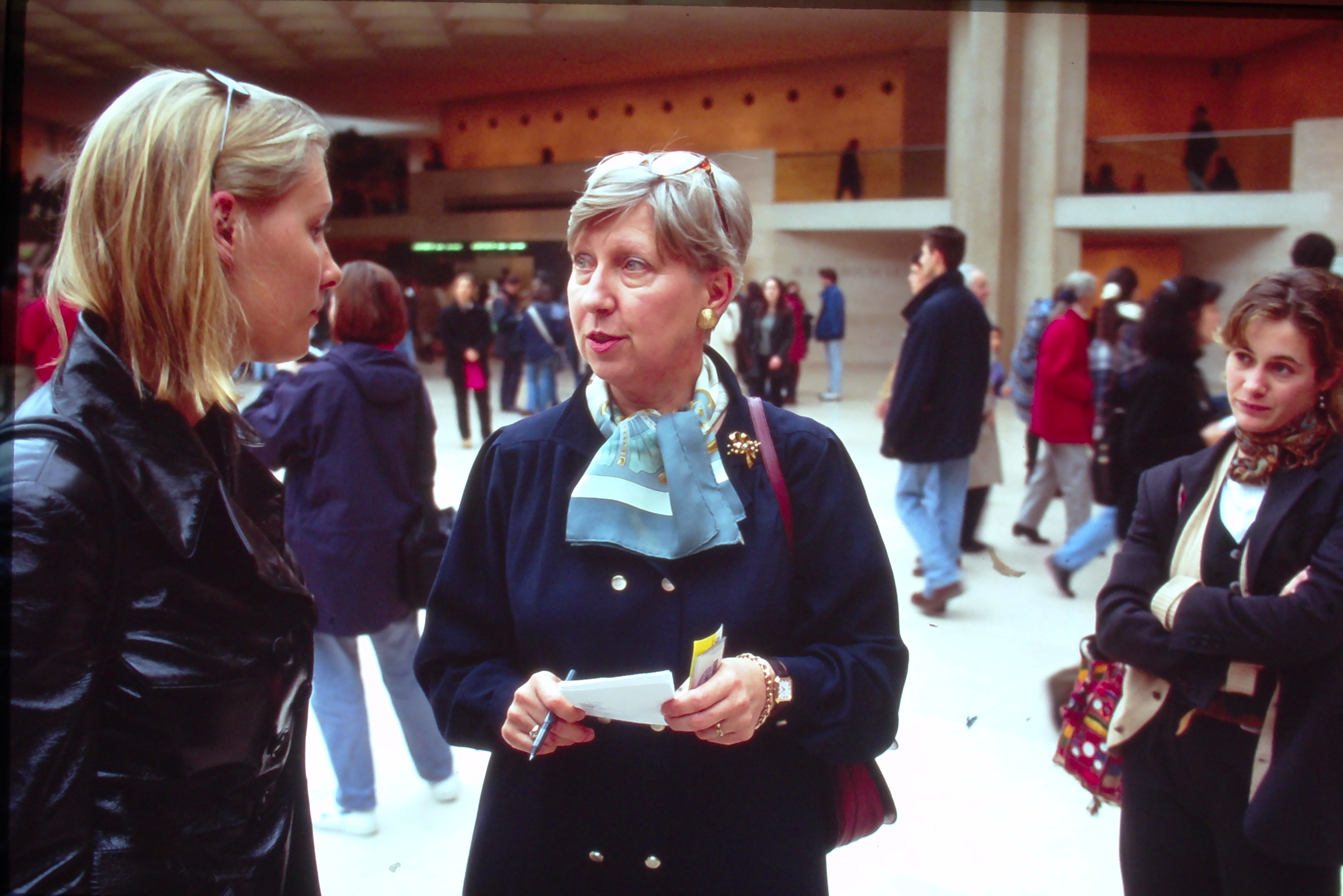 In the Louvre in 1992